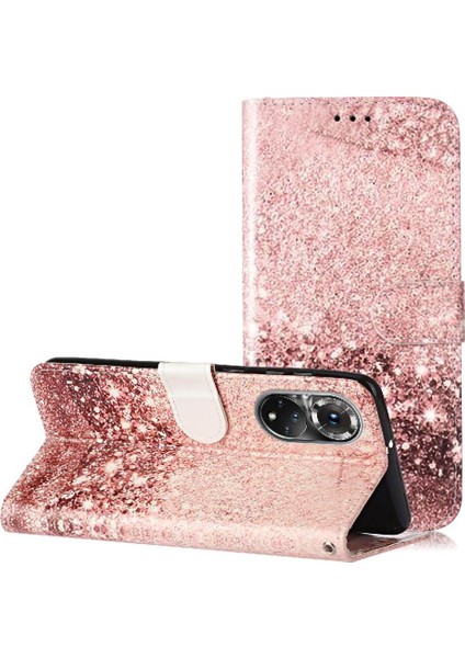 Huawei Nova 9 Için Flip Case Manyetik Kart Yuvaları Tutucu Mermer Desen Tam (Yurt Dışından) indirimleri