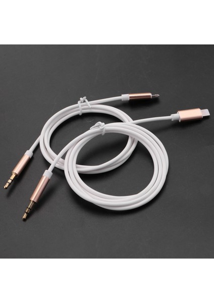 Araç Için Aux Kablosu Aux Kablosu Için Iphone5 ve Üzeri Modeller Için 3,5 mm Aux Kablosu ve (Yurt Dışından)