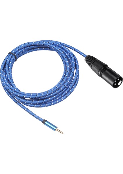 3.5 mm Mini 3pin Xlr Erkek Pc Için Kulaklık Mikser Mikrofon Stereo Kamera Amplifikatörü (Erkek) (Yurt Dışından)