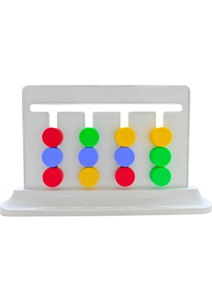 Four Plus Game - Rubik Abaküs Montessori Zeka Oyunu - Eğitici ve Eğlenceli