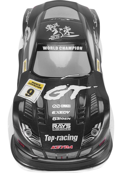 Rc 1:10 Düz Koşu On-Road Araba Drift Araba Pvc 190 mm Gt Gövde Için /// /sakura 94122 94123 D3 D4 R31 (Yurt Dışından) fırsatları