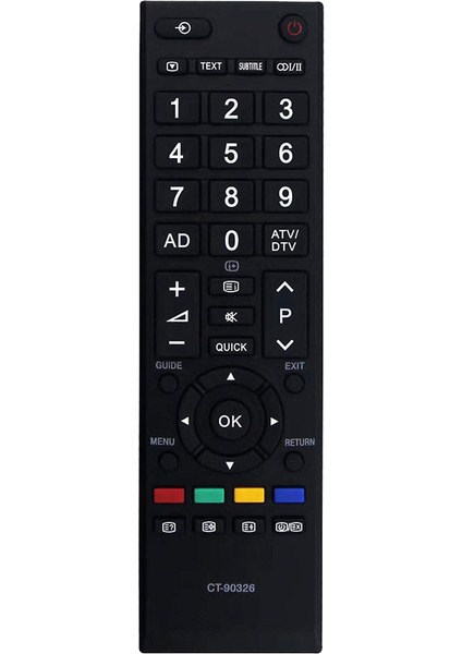 CT-90326 Uzaktan Kumandayı CT-90380 CT-90336 CT-90351 LCD LED 3D Hdtv Akıllı Tv Için Değiştirin (Yurt Dışından)