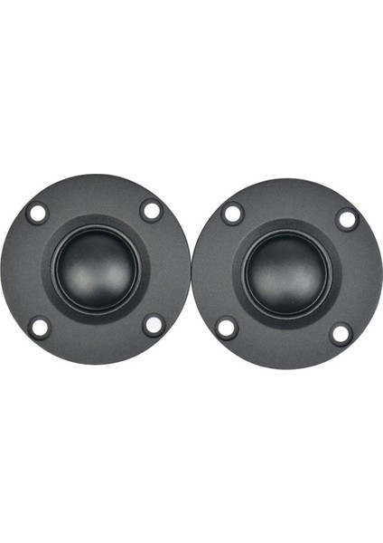 2 Adet 6ω 30W Siyah Ipek Film Yumuşak Dome Tweeter Hoparlör Ünitesi (Yurt Dışından)