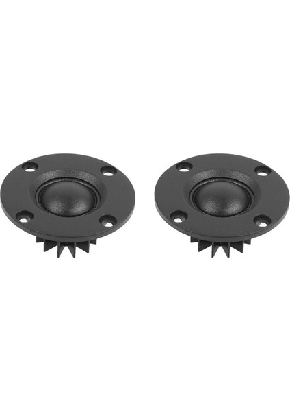2 Adet 6ω 30W Siyah Ipek Film Yumuşak Dome Tweeter Hoparlör Ünitesi (Yurt Dışından)