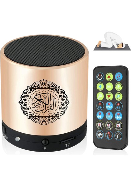 Müslüman Hoparlör, Akıllı Kur'an Çeviri Küçük Taşınabilir Uzaktan Kumanda Bluetooth Mp3 Fm If Oyuncu Ramazan Hac Hediyeler (Yurt Dışından)