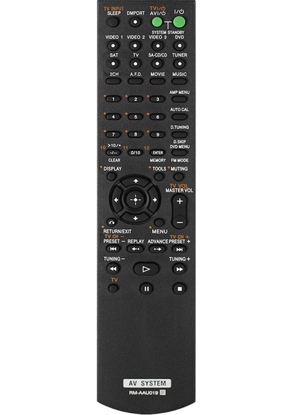 Av Sistemi Uzaktan Kumandası Için -AAU019 -AAU017 -AAU005 -AAU013 HTSF2000 Uzaktan Kumanda (Yurt Dışından)