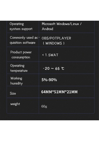 Ses ve Video Yakalama Kartı ile Vga'dan Usb'ye Adaptör Dönüştürücü 1080P Sürücüsüz Yüksek Çözünürlüklü Görüntü Kalitesi (Yurt Dışından) fiyatları