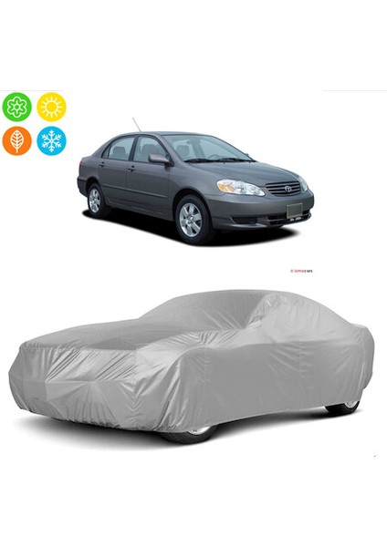 Toyota Corolla 2007 Model Branda Araba Brandası Oto Branda