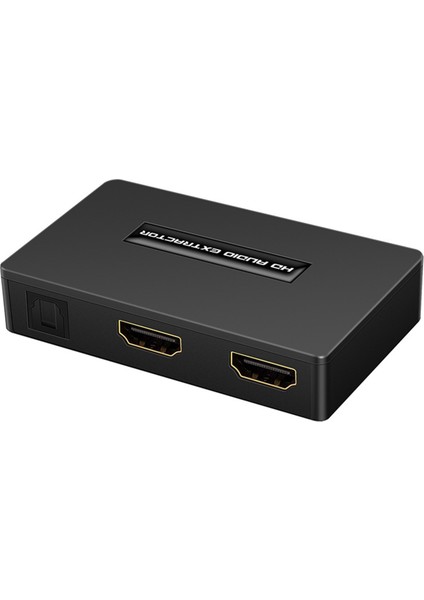 -Uyumlu Ses Ayırıcı Hd Ses Senkronizasyon Ayırıcı Dönüştürücü 4K 5.1 Optik 3.5 Ses Ayırıcı (Yurt Dışından)