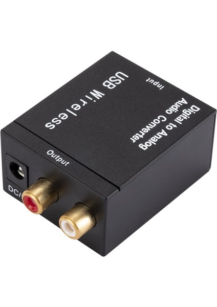 Dijital Analog Ses Dönüştürücü Desteği Bluetooth Optik Fiber Koaksiyel Rca R/l Ses Kod Çözücü Spdıf Dac Ab Tak (Yurt Dışından)