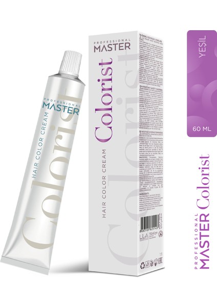 Master Colorist Profesyonel Tüp Boya 60 ml