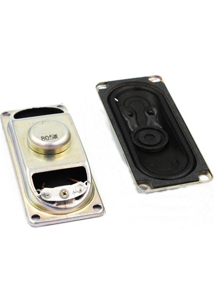 2 Adet 5W 8 Ohm Hoparlörler Korna 3070 Amplifikatör Kauçuk Conta Hoparlör, 8r 5 W LCD Monitör/tv Hoparlör (Yurt Dışından)