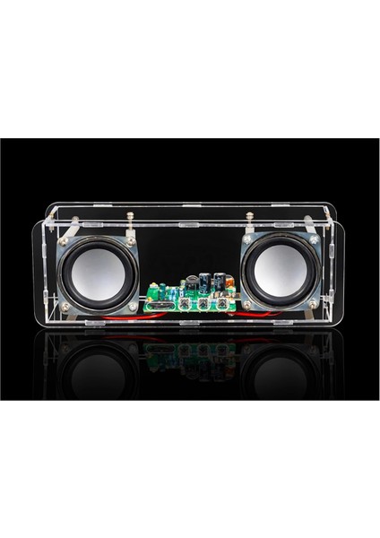 2 Kanallı Bluetooth Hoparlör Stereo Amplifikatör Kartı Elektronik Ürün Dıy Üretim Devre Kartı Kaynak Kiti (Yurt Dışından)