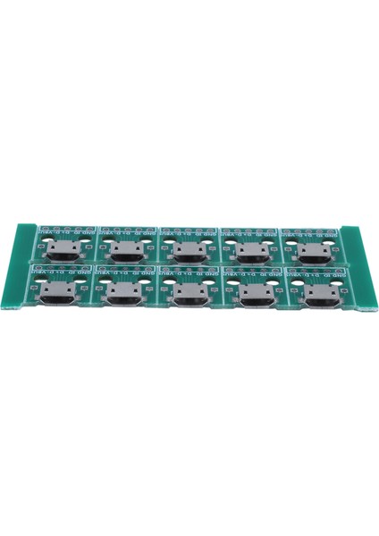10 Adet Mikro-Usb Dip Adaptörü 5pin Dişi Konnektör B Tipi Pcb Dönüştürücü (Yurt Dışından)