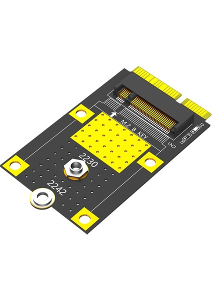 Çoklu Sistem Pcs Için 2230/2242 SSD Kart Adaptörü Için Msata - M.2(Ngff) Anahtar B Adaptörü (Yurt Dışından)