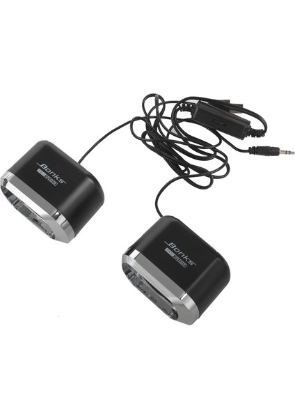 USB 2.0 Dizüstü Bilgisayar Hoparlörleri Kablolu Stereo Mini Bilgisayar Hoparlör Masaüstü Dizüstü Dizüstü Pc Için Mp3 Mp4 3.5mm Aux Siyah (Yurt Dışından) fiyatları