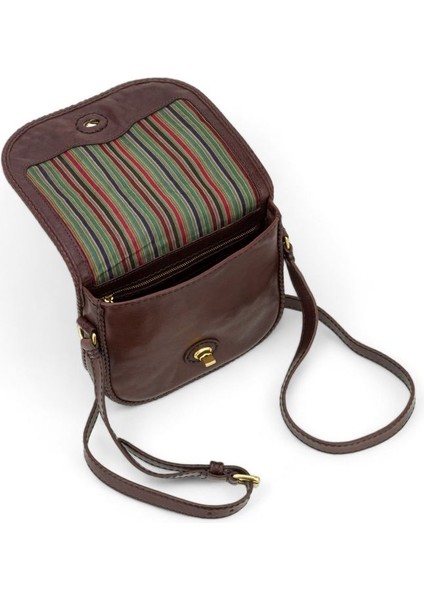 Kasis Kahve Deri/renkli Kadın Çapraz Askılı Çanta 146 Kasis fırsatları