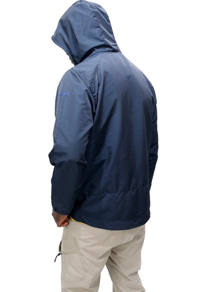 Erkek Rüzgara ve Suya Dayanıklı Lacivert Yağmurluk fırsatları
