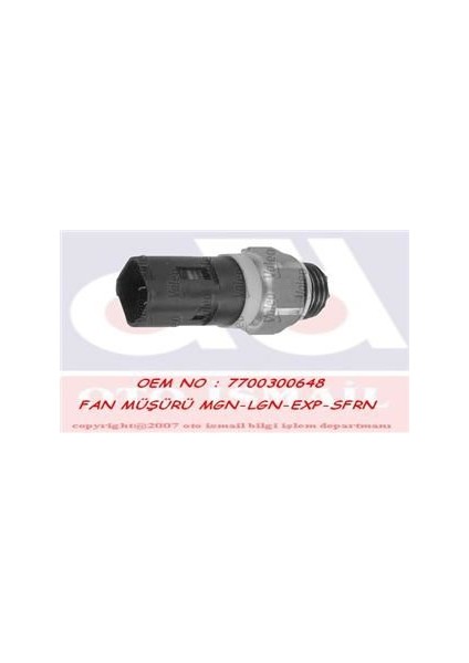 VAL-820032 Fan Müşürü Mgn-Lgn-Exp-Sfrn