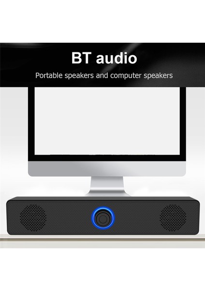 USB Powered Soundbar Bluetooth 5.0 Hoparlör 4d Surround Stereo Bas Subwoofer Ses Çubuğu Dizüstü Bilgisayar Ev Sineması Için (Yurt Dışından) modelleri