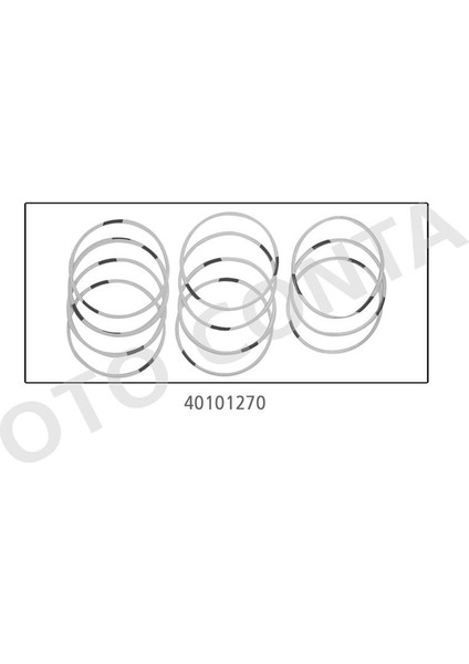 OTC-40101270 Motor Gömlek Contası R12 1300