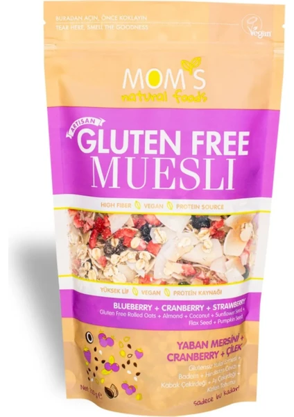 Mom's Natural Foods Glutensiz MÜSLİ 300 G