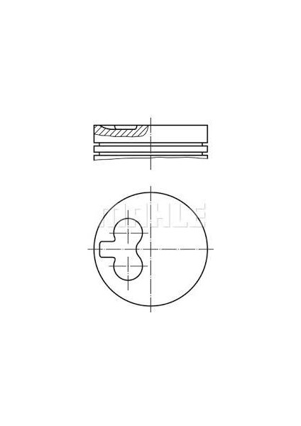 Yenmak  YEN-9878-060 Motor Segmanı 0.60 82.20 mm Partner-Exper...