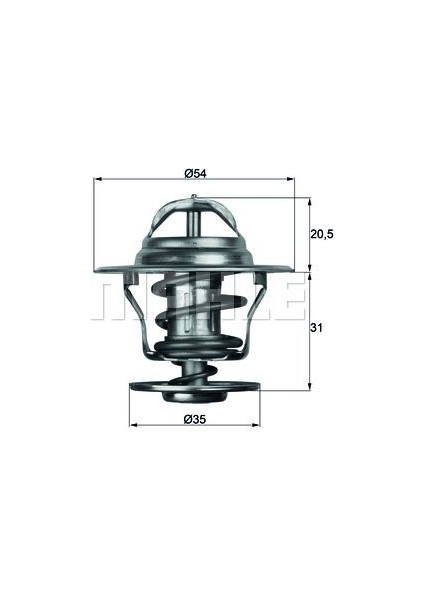 MAH-TX1387D Termostat Lgn-Astra-Golf-Jetta-Passat-Cordo...