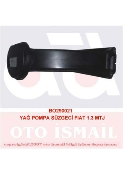 Bir lik BRL-0021 Yağ Pompa Süzgeci Fıat 1.3 Mtj 290021