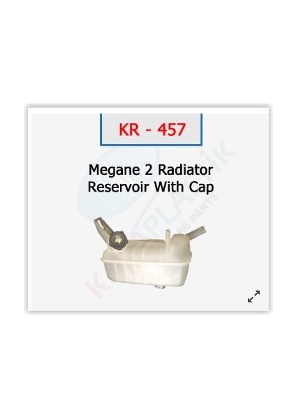 KAY-KR457 Genleşme Kavanozu Kapaklı Mgn Iı Radya...