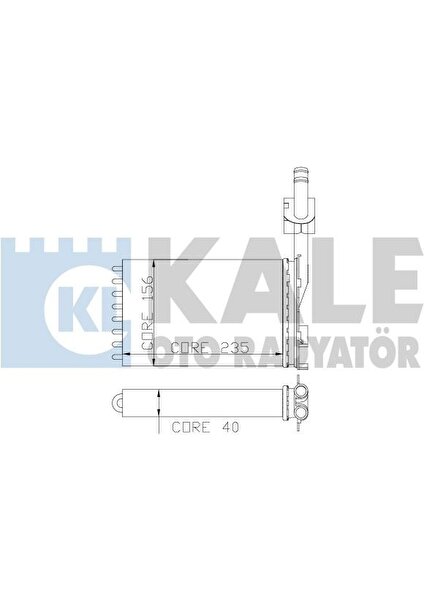 KLR-0584862AL Kalorifer 2 Sıra Cu Pl R21 Optıma-Manager-...