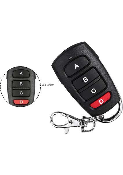 Uzaktan Kumanda Anahtarı 433 Mhz Verici Klonlama Çoğaltılmış Kopya Öğrenme Elektrikli Garaj Kapısı Araba Için Haddeleme Kodu Düzeltme (Yurt Dışından) fiyatları