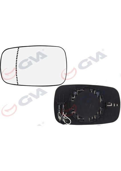 GVA-1111001 Ayna Camı Sol Megane-Scenıc 03 Isıtmalı Asfer...