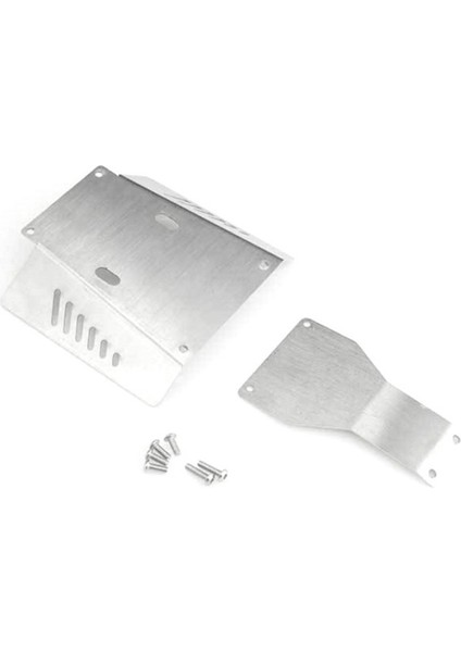 Metal Paslanmaz Çelik Şasi Zırh Koruma Plakası Cc-01 CC01 1/10 Rc Paletli Araba Yükseltme Parçaları (Yurt Dışından)