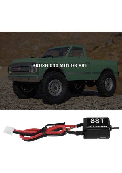 030 Burçlu Motor 88 T 1/24 Rc Paletli Eksenel SCX24 AXI90081 AXI00002 AXI00001 AXI00004 Yükseltme Parçaları (Yurt Dışından) fiyatları