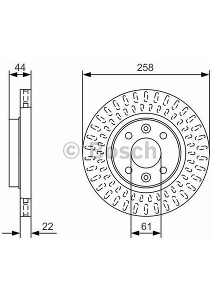 BOS-0986479A86 0986479U50 Ön Fren Aynası Clıo Iv- Logan...