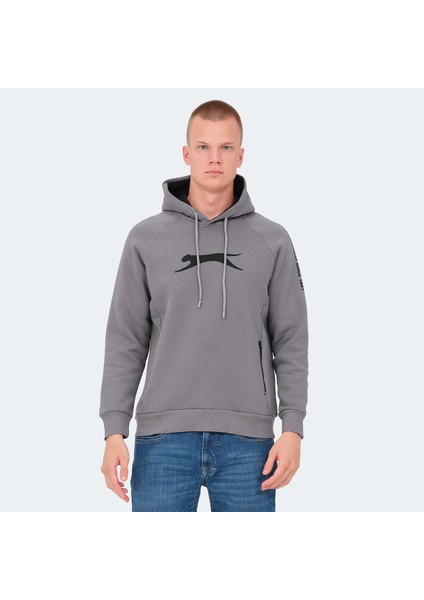 KNIFE I Erkek Sweatshirt Koyu Gri