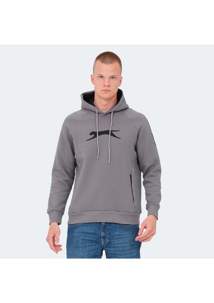 KNIFE I Erkek Sweatshirt Koyu Gri modelleri