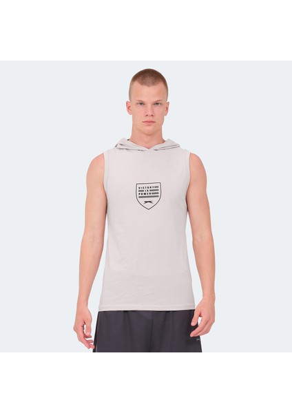 VERSIO Erkek Tişört Taş Gri