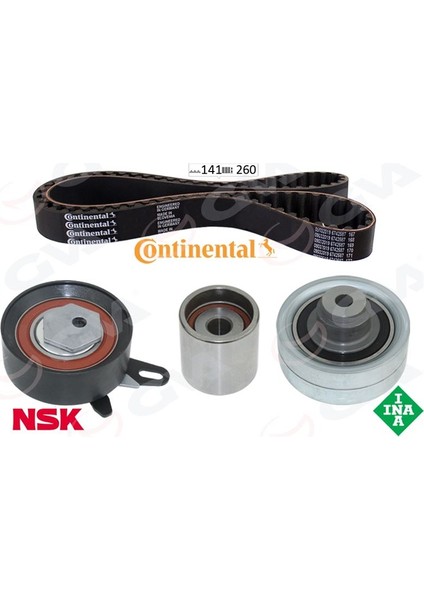 GVA-59T7580 Triger Seti 141×26 Crafter 2.5tdı Bjk-Bjl-Bjm...