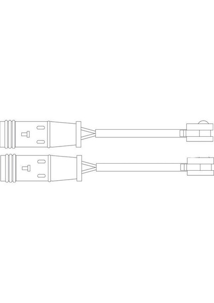 Delphı DEL-LZ0204 Fren Ikaz Kablosu Ön Mercedes S320. S350. S...