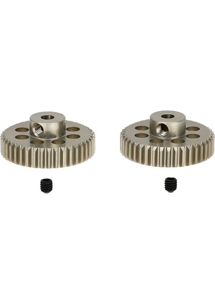 2 Adet 48DP 3.175MM 40 T Pinyon Motor Dişli Rc Araba Için Fırçalanmış Fırçasız Motor (Yurt Dışından)