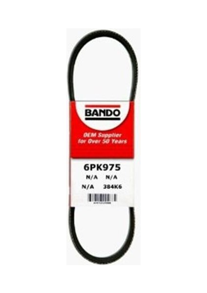 BND-6PK975 Kanallı Kayış P207-P307-BERLINGO-C2-C3-C4-C5...