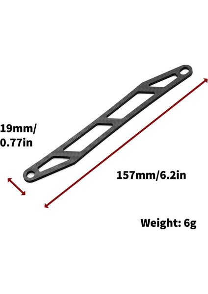 Karbon Fiber Pil Plakası Için TT02 Tt-02 TT02B TT02T 1/10 Rc Araba Yükseltme Parçaları Aksesuarları (Yurt Dışından) fiyatları