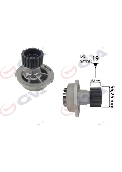 GVA-5290924 Devirdaim Su Pompası Kalos 02 - Lacettı 04 -...