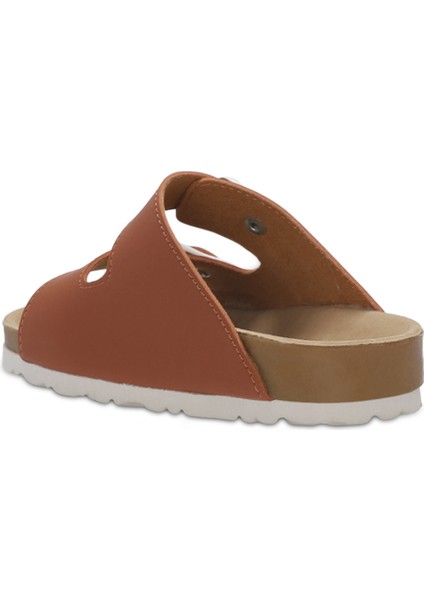 KREKA Unisex Çocuk Terlik Taba