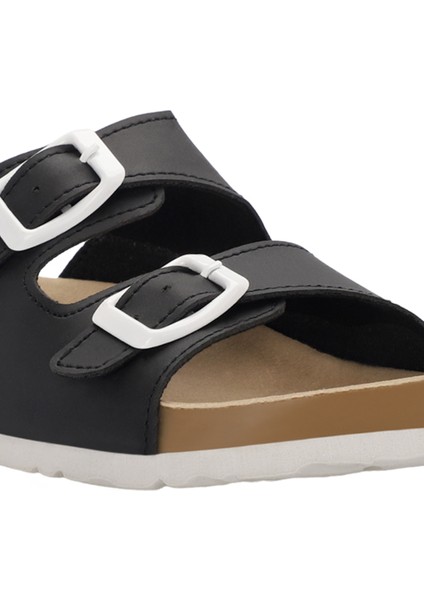 KREKA Unisex Çocuk Terlik Siyah fırsatları