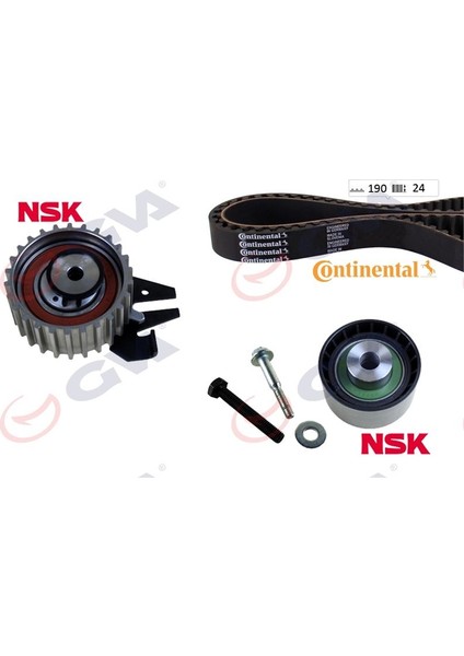GVA-59T2530C Eksantrik Gergi Kiti 190×240 Brava 96-01 -Br...