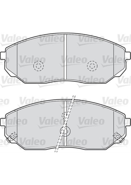 VAL-670934 Ön Balata Hyundaı İX35 2.0-2.0 Crdi 10 Caren...