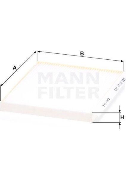 MAN-CU24013 Polen Filtresi Hyundaı I20-I30 İ30CW Gd -Kıa...